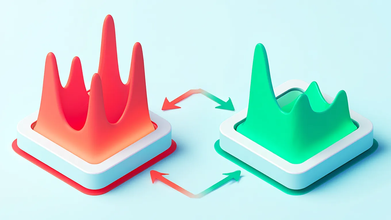 Audio Problem Diagnostic Solutions Visual comparison showing audio problems being solved through proper equalizer adjustments and settings