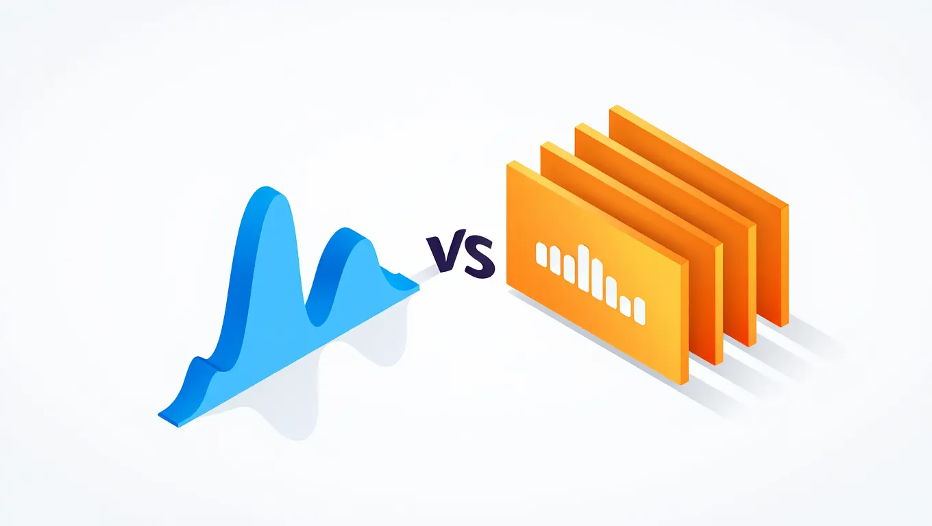 MP3 vs MP4 Core Differences Visual comparison between MP3 audio-only and MP4 multimedia format differences